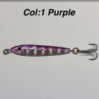 BOTTOM  JIGS Mad Squid CAIVO 3D MAD DOG JIGS Col:Purple 